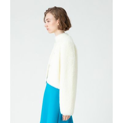 LOULOU WILLOUGHBY】ファーボレロカーディガン