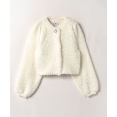LOULOU WILLOUGHBY】ファーボレロカーディガン