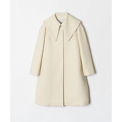 LOULOU WILLOUGHBY】サークルジャガード コート