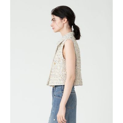 【ＬＯＵＬＯＵ　ＷＩＬＬＯＵＧＨＢＹ】ＬＩＮＴＯＮツイードミニベスト