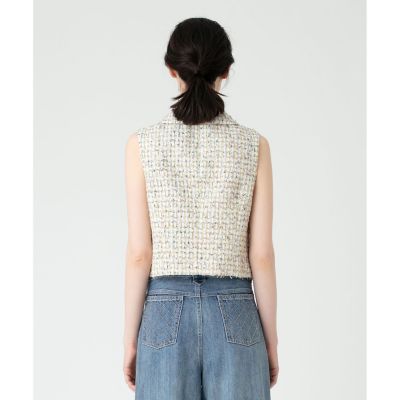 【ＬＯＵＬＯＵ　ＷＩＬＬＯＵＧＨＢＹ】ＬＩＮＴＯＮツイードミニベスト
