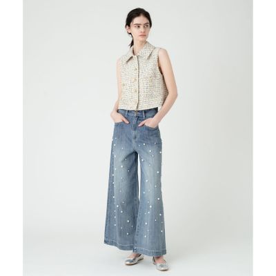 【ＬＯＵＬＯＵ　ＷＩＬＬＯＵＧＨＢＹ】ＬＩＮＴＯＮツイードミニベスト