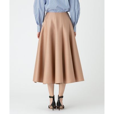 【ＬＯＵＬＯＵ　ＷＩＬＬＯＵＧＨＢＹ】シルクウールマーメイドフレアスカート