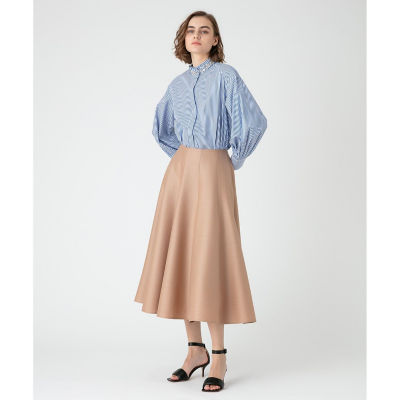 LOULOU WILLOUGHBY】シルクウールマーメイドフレア