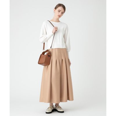 LOULOU WILLOUGHBY】ジップアップタックスカート