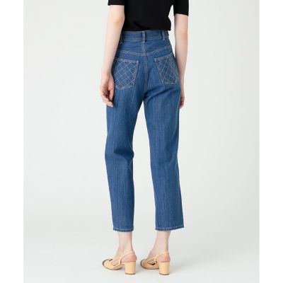 LOULOU WILLOUGHBY】デニムテーパードパンツ LOULOU WILLOUGHBY