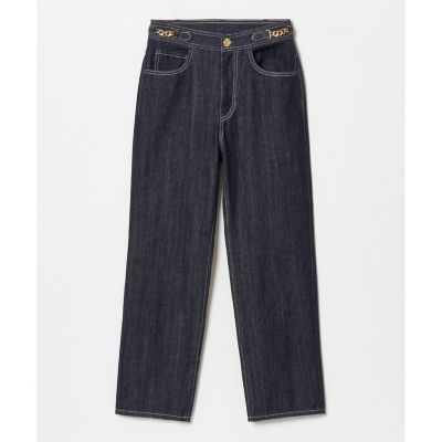 LOULOU WILLOUGHBY】デニムテーパードパンツ