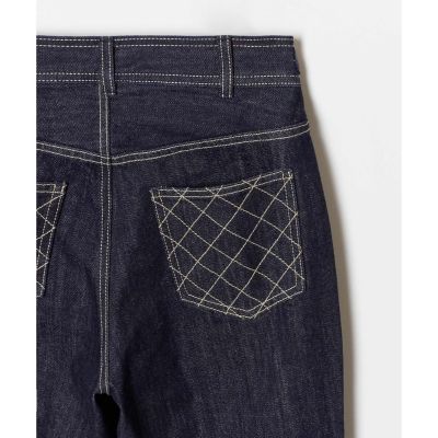 LOULOU WILLOUGHBY】デニムテーパードパンツ