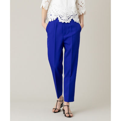 ＜allureville (Women)＞【ＬＯＵＬＯＵ　ＷＩＬＬＯＵＧＨＢＹ】ハイウエストツイルテーパードパンツ