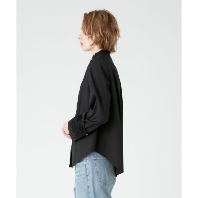 LOULOU WILLOUGHBY】レースカフシャツ | allureville