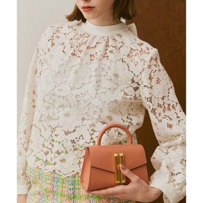 LOULOU WILLOUGHBY】レースリボン2WAYブラウス