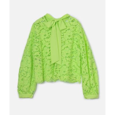 LOULOU WILLOUGHBY】レースリボン2WAYブラウス