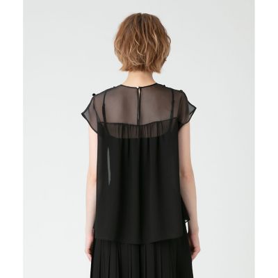 【ＬＯＵＬＯＵ　ＷＩＬＬＯＵＧＨＢＹ】スパンコールフラワーブラウス