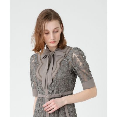【ＬＯＵＬＯＵ　ＷＩＬＬＯＵＧＨＢＹ】チュールレースワンピース