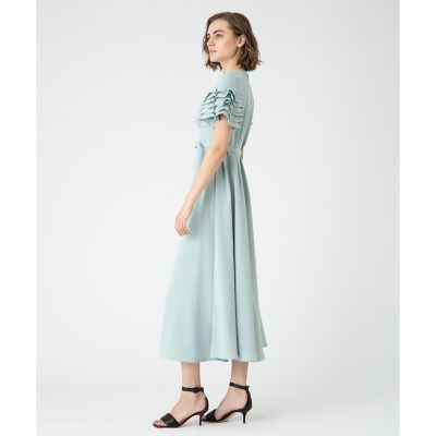 【ＬＯＵＬＯＵ　ＷＩＬＬＯＵＧＨＢＹ】ラッフルコサージュワンピース