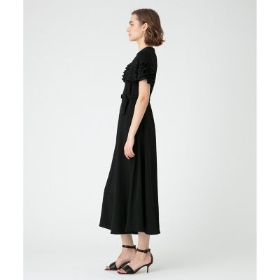 【ＬＯＵＬＯＵ　ＷＩＬＬＯＵＧＨＢＹ】ラッフルコサージュワンピース