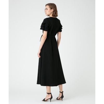 【ＬＯＵＬＯＵ　ＷＩＬＬＯＵＧＨＢＹ】ラッフルコサージュワンピース