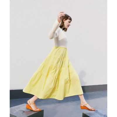 【ＬＯＵＬＯＵ　ＷＩＬＬＯＵＧＨＢＹ】タフタティアードニットワンピース