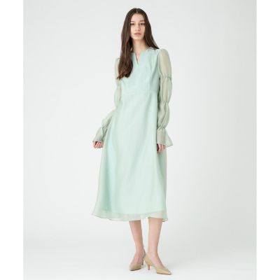 LOULOU WILLOUGHBY】ギャザーシフォンスリーブ