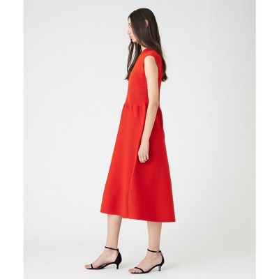 LOULOU WILLOUGHBY】ニットフレアーワンピース
