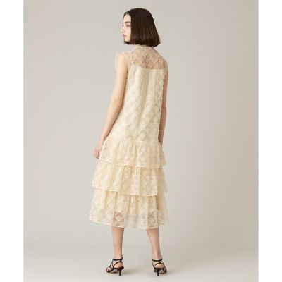 大人気新品  LOULOU WILLOUGHBY】パピヨンフラワーチュール ワンピース