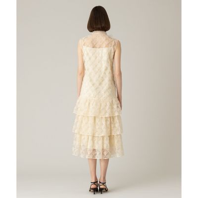 【期間限定】LOULOU WILLOUGHBYパピヨンフラワーチュールワンピース LOULOU WILLOUGHBY】パピヨンフラワーチュール