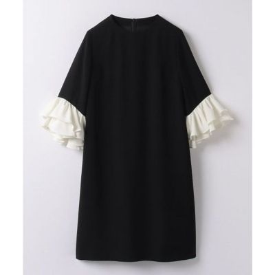 【LOULOU WILLOUGHBY】ラッフルカフスワンピース　美品 21241014230_b9dd1c3c325af61f2e