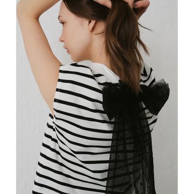 【ＬＯＵＬＯＵ　ＷＩＬＬＯＵＧＨＢＹ】バックリボンＴシャツ