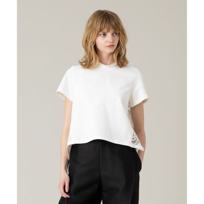 【ＬＯＵＬＯＵ　ＷＩＬＬＯＵＧＨＢＹ】レースドッキングプルオーバー