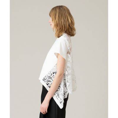 【ＬＯＵＬＯＵ　ＷＩＬＬＯＵＧＨＢＹ】レースドッキングプルオーバー