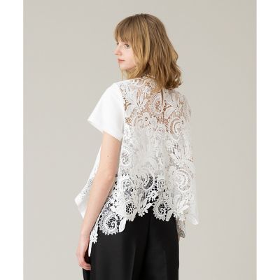 【ＬＯＵＬＯＵ　ＷＩＬＬＯＵＧＨＢＹ】レースドッキングプルオーバー