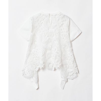 【ＬＯＵＬＯＵ　ＷＩＬＬＯＵＧＨＢＹ】レースドッキングプルオーバー