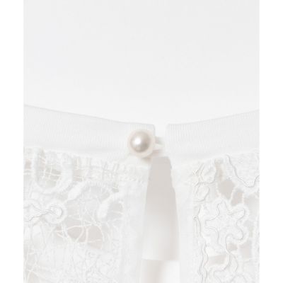【ＬＯＵＬＯＵ　ＷＩＬＬＯＵＧＨＢＹ】レースドッキングプルオーバー