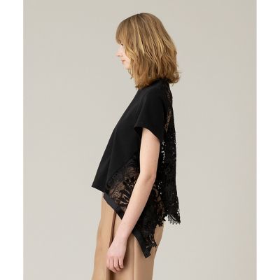 【ＬＯＵＬＯＵ　ＷＩＬＬＯＵＧＨＢＹ】レースドッキングプルオーバー