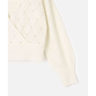 2024 LOULOU WILLOUGHBYレイヤードカシュクールプルオーバー LOULOU WILLOUGHBY】レイヤードカシュクールプルオーバー|allureville