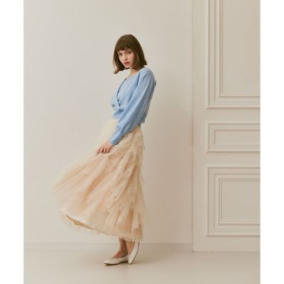 【タグ付き】LOULOU WILLOUGHBYレイヤードカシュクールプルオーバー allureville｜【LOULOU WILLOUGHBY】レイヤードカシュクールプル