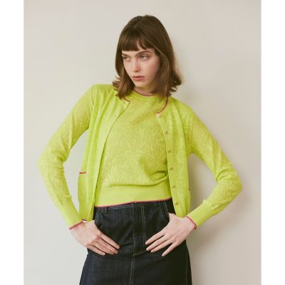 【ＬＯＵＬＯＵ　ＷＩＬＬＯＵＧＨＢＹ】フラワーレーシージャガードプルオーバー