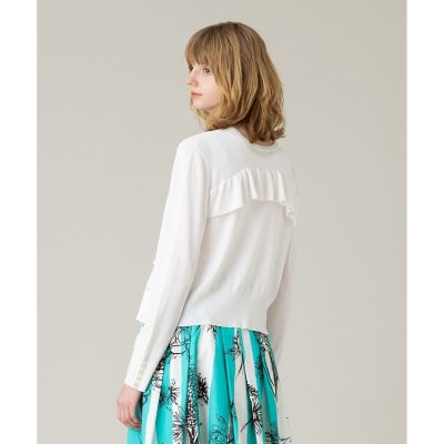 【ＬＯＵＬＯＵ　ＷＩＬＬＯＵＧＨＢＹ】バックフリリー２ＷＡＹカーディガン