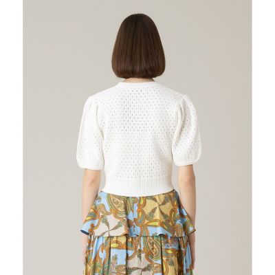 【ＬＯＵＬＯＵ　ＷＩＬＬＯＵＧＨＢＹ】アイレットポインテールカーディガン