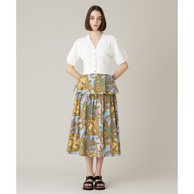 【ＬＯＵＬＯＵ　ＷＩＬＬＯＵＧＨＢＹ】アイレットポインテールカーディガン