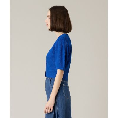 【ＬＯＵＬＯＵ　ＷＩＬＬＯＵＧＨＢＹ】アイレットポインテールカーディガン