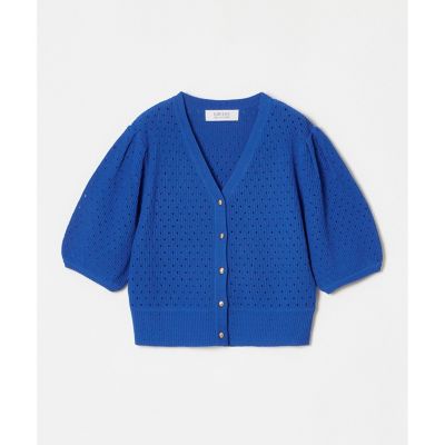 【ＬＯＵＬＯＵ　ＷＩＬＬＯＵＧＨＢＹ】アイレットポインテールカーディガン