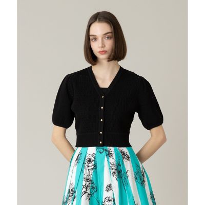 【ＬＯＵＬＯＵ　ＷＩＬＬＯＵＧＨＢＹ】アイレットポインテールカーディガン
