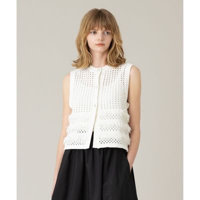 【ＬＯＵＬＯＵ　ＷＩＬＬＯＵＧＨＢＹ】フリンジクロッシェジレ