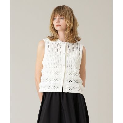 【ＬＯＵＬＯＵ　ＷＩＬＬＯＵＧＨＢＹ】フリンジクロッシェジレ