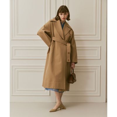 【ＬＯＵＬＯＵ　ＷＩＬＬＯＵＧＨＢＹ】ギャバビッグシルエットコート