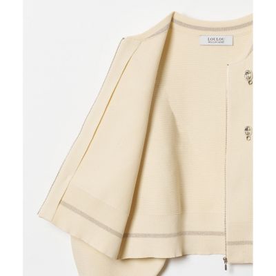 LOULOU WILLOUGHBY】ニットブルゾン | allureville