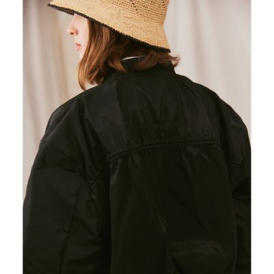 【LOULOU WILLOUGHBY】タフタギャザーブルゾン　サイズ2 LOULOU WILLOUGHBY】タフタギャザーブルゾン|allureville