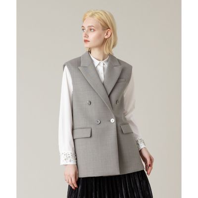 LOULOU WILLOUGHBY】ボンディングジレ | allureville  