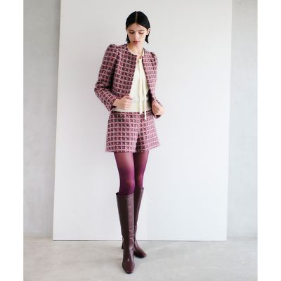 LOULOU WILLOUGHBY】TOURNIERツイード